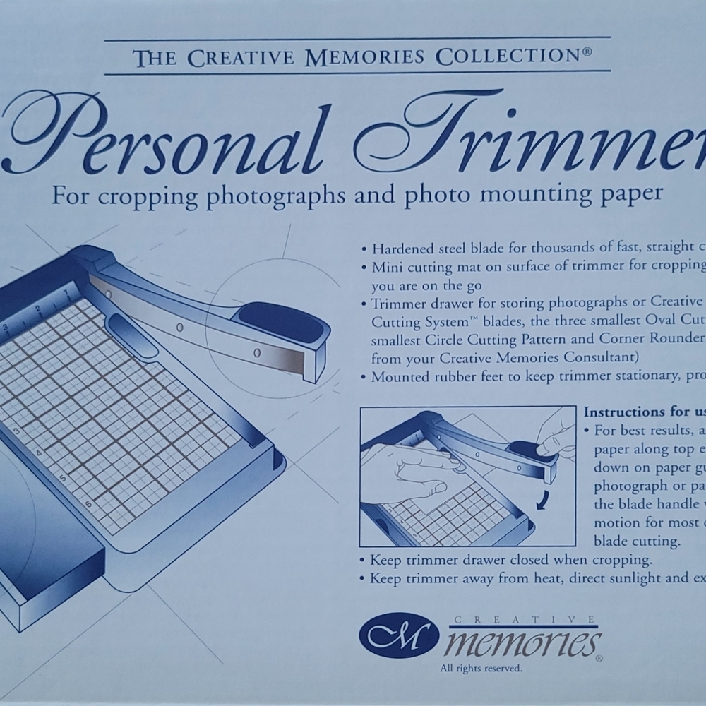 Creative memories personal trimmer